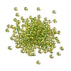 Transparent Stripe Glass Seed Beads GLAA-NH0001-06H-2