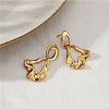 316L Surgical Stainless Steel Stud Dangle Earrings for Women WG33256-01-3