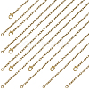 24Pcs Iron Cable Chains Necklace Making MAK-BM0001-09B-1