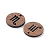 Walnut Wood Laser Cut Pendants WOOD-Q051-06C-2