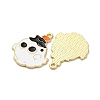 Halloween Alloy Enamel Pendants STAS-I354-01G-C02-2
