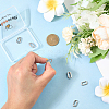 6Pcs Stainless Steel Spring Gate Rings STAS-BBC0008-34A-3