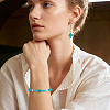 246Pcs 6 Styles Dyed Synthetic Turquoise Beads G-TA0003-31-8