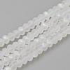 Electroplate Glass Beads Strands EGLA-S141-6mm-01E-1