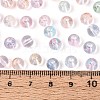 Baking Paint Transparent Glass Beads DGLA-T004-08L-4