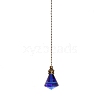 Pointed Glass Ceiling Fan Pull Chain Extenders PW-WG9165C-03-1