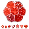 380Pcs 7 Styles Transparent Acrylic Beads MACR-YW0003-06A-1