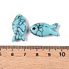 Synthetic Turquoise Pendants G-N342-106K-3