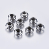 (Holiday Stock-Up Sale)304 Stainless Steel European Beads X-STAS-L198-31P-2