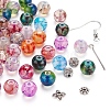 Imitation Opalite Glass Beads Kit for Necklace Bracelets Dangle Earrings Making DIY-YW0004-22-6