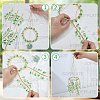 1Bag Iron & Glass Hanging Ornaments HJEW-SP0001-65A-6