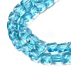 Transparent Glass Beads Strands GLAA-L050-A11-3