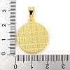 Brass Pendants KK-P263-14G-04-3