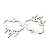 201 Stainless Steel Pendants SA-CBA49C1-05P-2