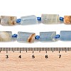 Natural Blue Calcite Beads Strands G-A314-A06-01-5