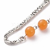 Tibetan Style Alloy Bookmarks for Halloween's Day AJEW-JK00163-4