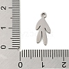 304 Stainless Steel Charms STAS-S123-01P-07-3