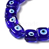 Handmade Evil Eye Lampwork Beads Strands LAMP-G154-03C-3