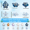 120Pcs 12 Styles Transparent Glass Beads GLAA-SC0002-54-2