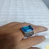 316L Stainless Steel & Cubic Zirconia Men's Vintage Carved Finger Rings FS-WG82D33-85-1