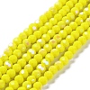 Opaque Glass Beads Strands EGLA-A035-P6mm-L04-1