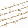 3.28 Feet Handmade Brass Curb Chains X-CHC-I036-66G-1