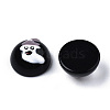 Halloween Opaque Resin Enamel Cabochons CRES-N031-011-1