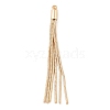 Brass Big Tassel Pendants KK-N256-13G-1