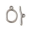 Non-Tarnish 304 Stainless Steel Toggle Clasps STAS-Q324-09P-1