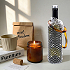 Sparkly Rhinestone Wine Bottle Bag AJEW-WH0609-899D-4