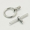 Tibetan Style Toggle Clasps TIBE-AB2035Y-NF-2