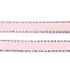 Double Edge Silver Thread Grosgrain Ribbon for Wedding Festival Decoration SRIB-L012-6mm-001-4