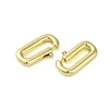 Brass Spring Gate Rings KK-B089-33G-2