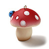 Mushroom Resin Big Pendants CRES-B013-A01-2