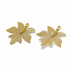 Autumn Theme Iron Pendants IFIN-T006-07G-2