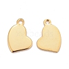 201 Stainless Steel Charms STAS-K217-77G-2