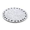 Flat Round Felt Fabric DIY-WH0250-76D-2