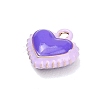 Two-Tone Alloy Enamel Pendants AL-CBA5AB7-03E-2