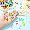 204Pcs 12 Styles Eco-Friendly ABS Plastic Knitting Crochet Locking Stitch Markers Holder IFIN-FS0001-67-4