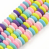 Handmade Polymer Clay Beads Strands CLAY-N008-064-A18-1