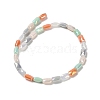 Electroplate Glass Beads Strands X-EGLA-P065-02A-04-2