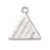 Eco-friendly Brass Micro Pave Clear Cubic Zirconia Pendants KK-D079-12P-1