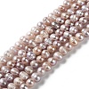 Natural Cultured Freshwater Pearl Beads Strands PEAR-E018-84-1