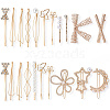 Zinc Alloy Hair Bobby Clips PHAR-SP0001-09-6