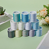 12 Rolls 12 Colors Metallic Sewing Thread OCOR-CY0002-02C-7