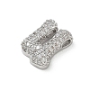 Brass Micro Pave Cubic Zirconia Pendants KK-A300-02P-U-2