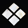 Natural Freshwater Shell Big Pendants SHEL-N026-177-1