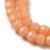 Synthetic Luminous Stone Beads Strands G-C086-01B-11-4