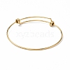 Ion Plating(IP) Adjustable 304 Stainless Steel Bangles Making X-MAK-F286-01G-3