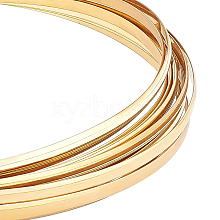 Half Round Brass Wire for Jewelry Making CWIR-WH0003-02-A